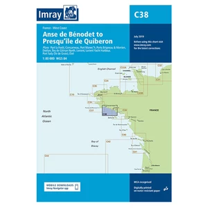 Imray C38 Anse de B‚nodet to Presqu'Œle de Quiberon 