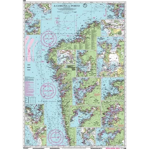 Imray Chart C48 La Coruna to Porto