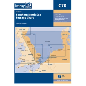 Imray C70 Southern North Sea Passage Chart 
