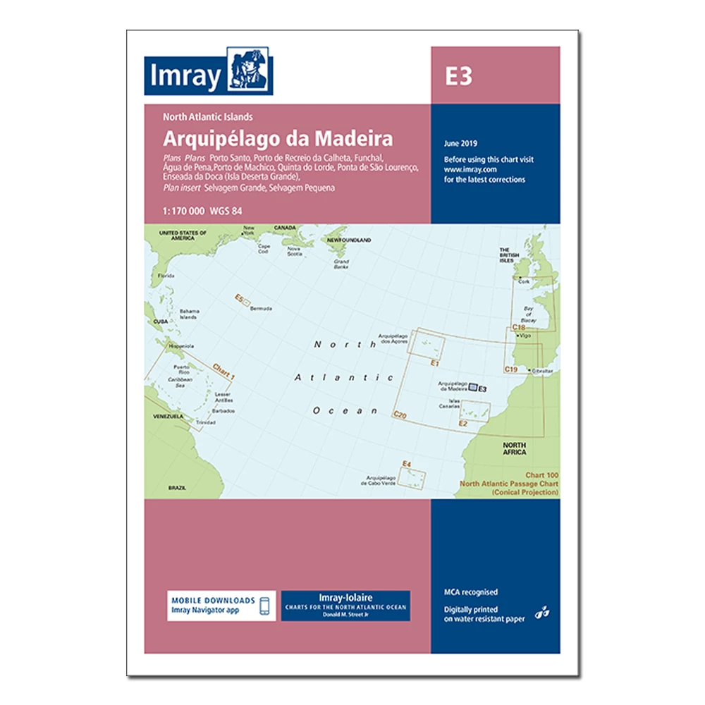 Imray E3 Arquipelago da Madeira 