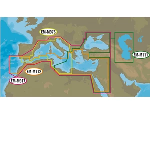 C-Map MAX Wide - East Med Black Caspian Sea