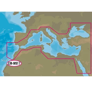 C-Map Mega-Wide MW1 - Mediterranean & Black Sea (Max Only)