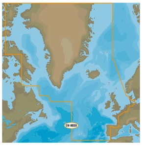 C-Map Mega-Wide MW2 - Atlantic European Coasts (Max Only) 