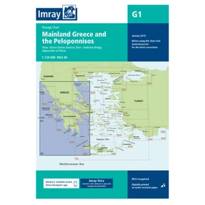 Imray G1 Greece and Peloponnese 