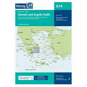 Imray G14 Saronic and Argolic Gulfs