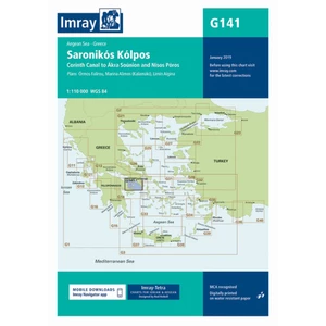 Imray G141 Saronic Gulf 