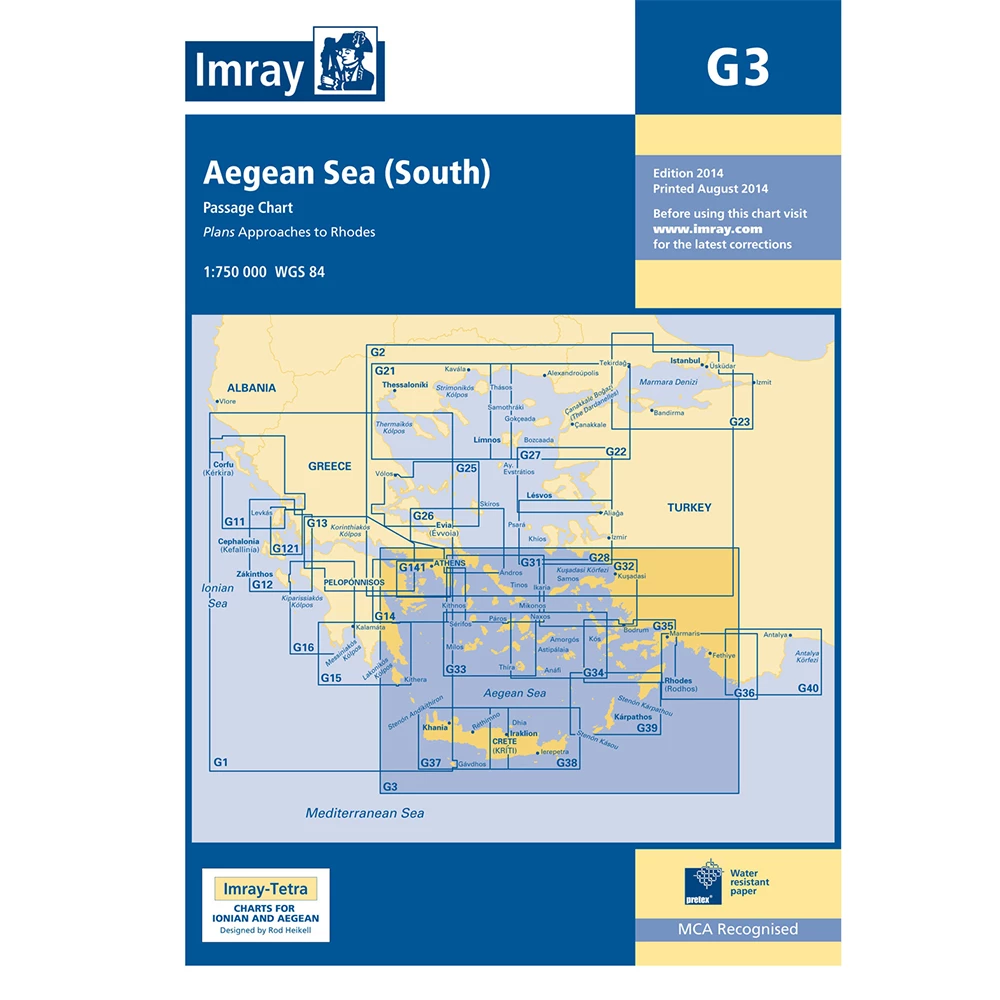 Imray G3 Southern Aegean