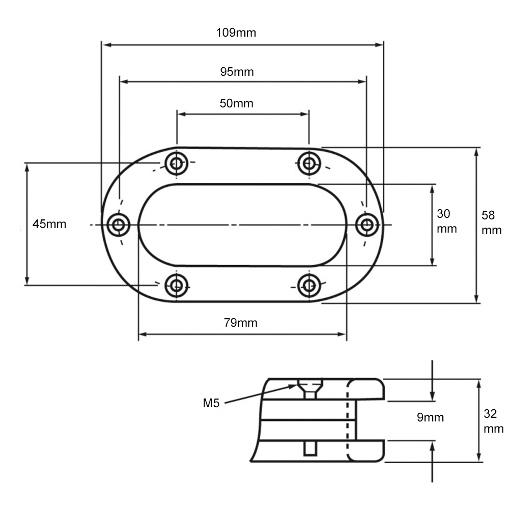 Through Bulwark Fairlead