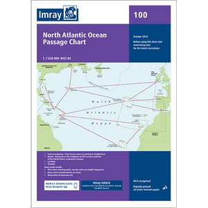 Chart 100 - North Atlantic Ocean Passage Chart 