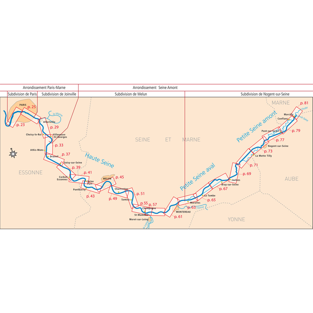 Guide 2 - La Seine (Paris to Marcilly-sur-Seine)