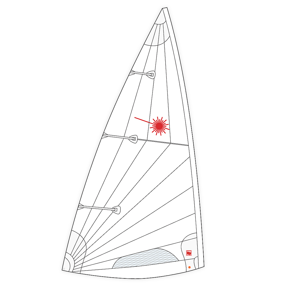 Laser Mk II Class Legal Sail