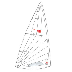 Laser Mk II Class Legal Sail