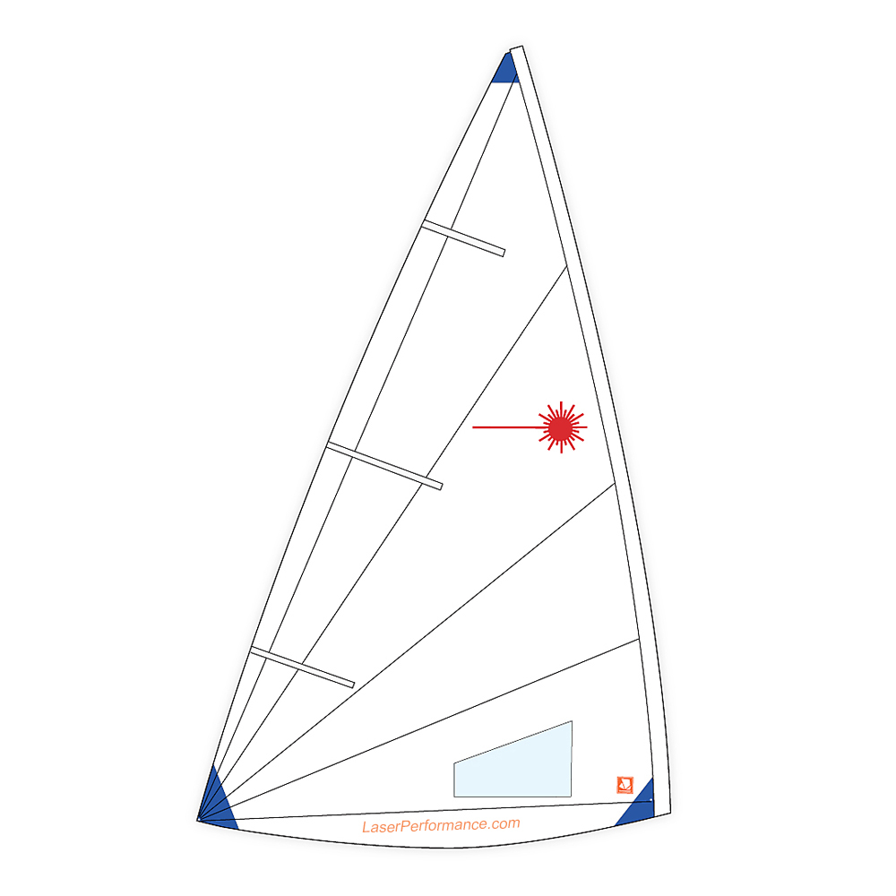Laser Radial Training Sail