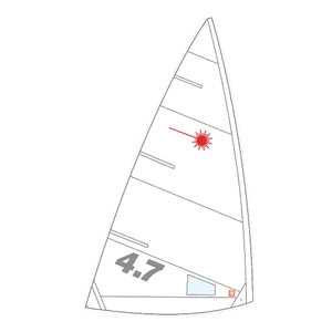 LaserPerformance Laser 4.7 Class Compliant Sail 