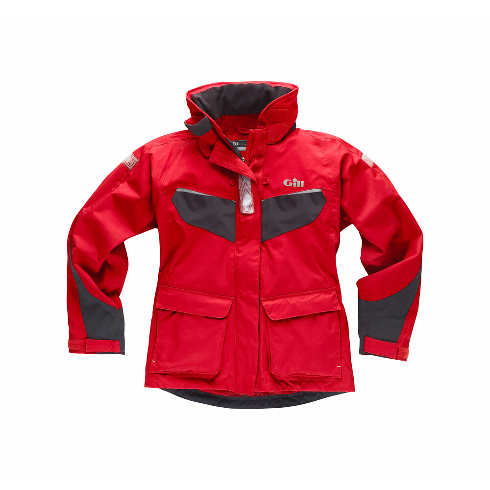 Womens Coast Jacket - Red