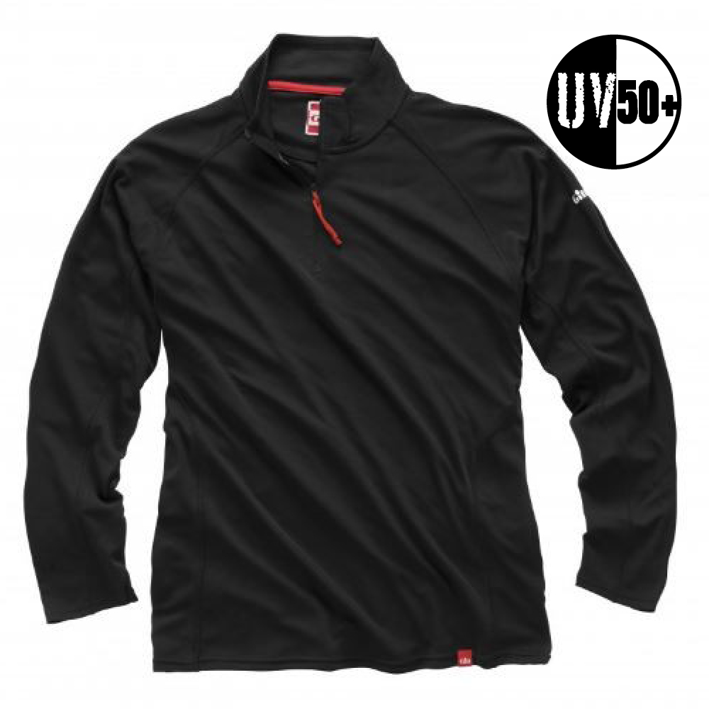 UV Tec Zip Neck L/S Top