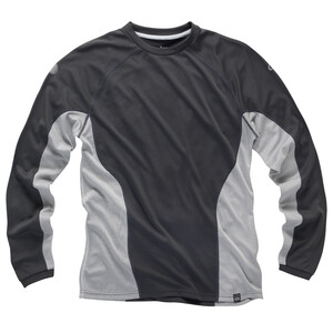 i2 Mens Long Sleeve T-Shirt in Ash and Silver