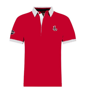 Short Sleeve Rugby Shirt - Red