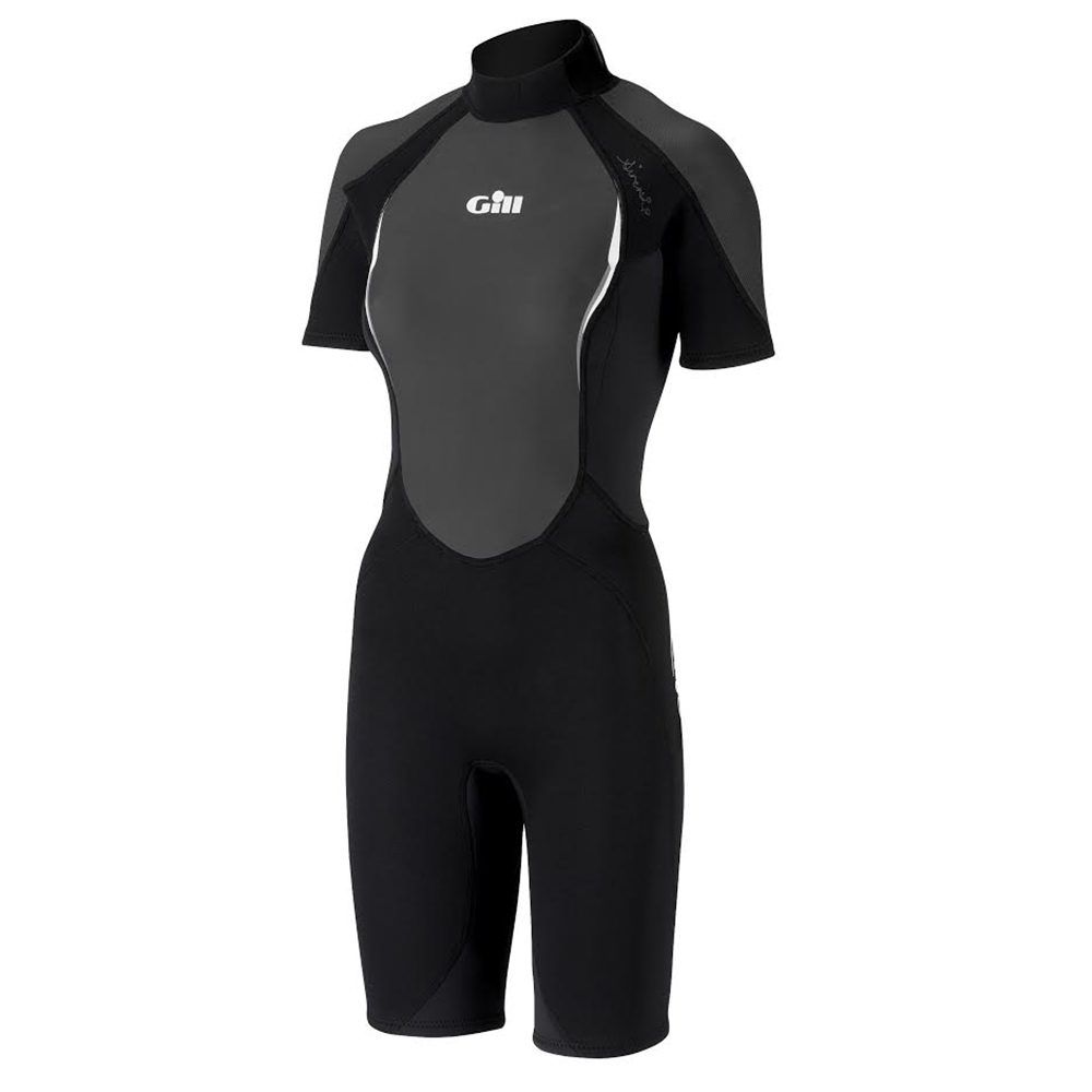 Ladies Siren Wetsuit Shorti - Black