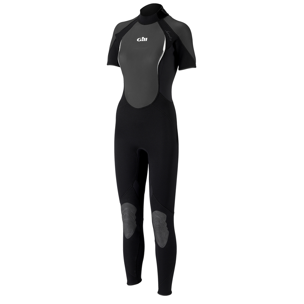Ladies Siren Wetsuit Short Arm One Piece - Black