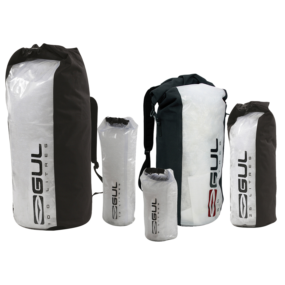 Waterproof Dry Bags - Various Sizes 6L, 12L, 25L, 50L, 1