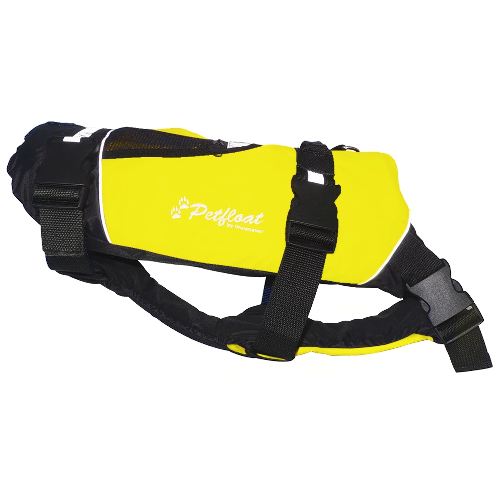 Petfloat Dog Life Jacket - Yellow/Black