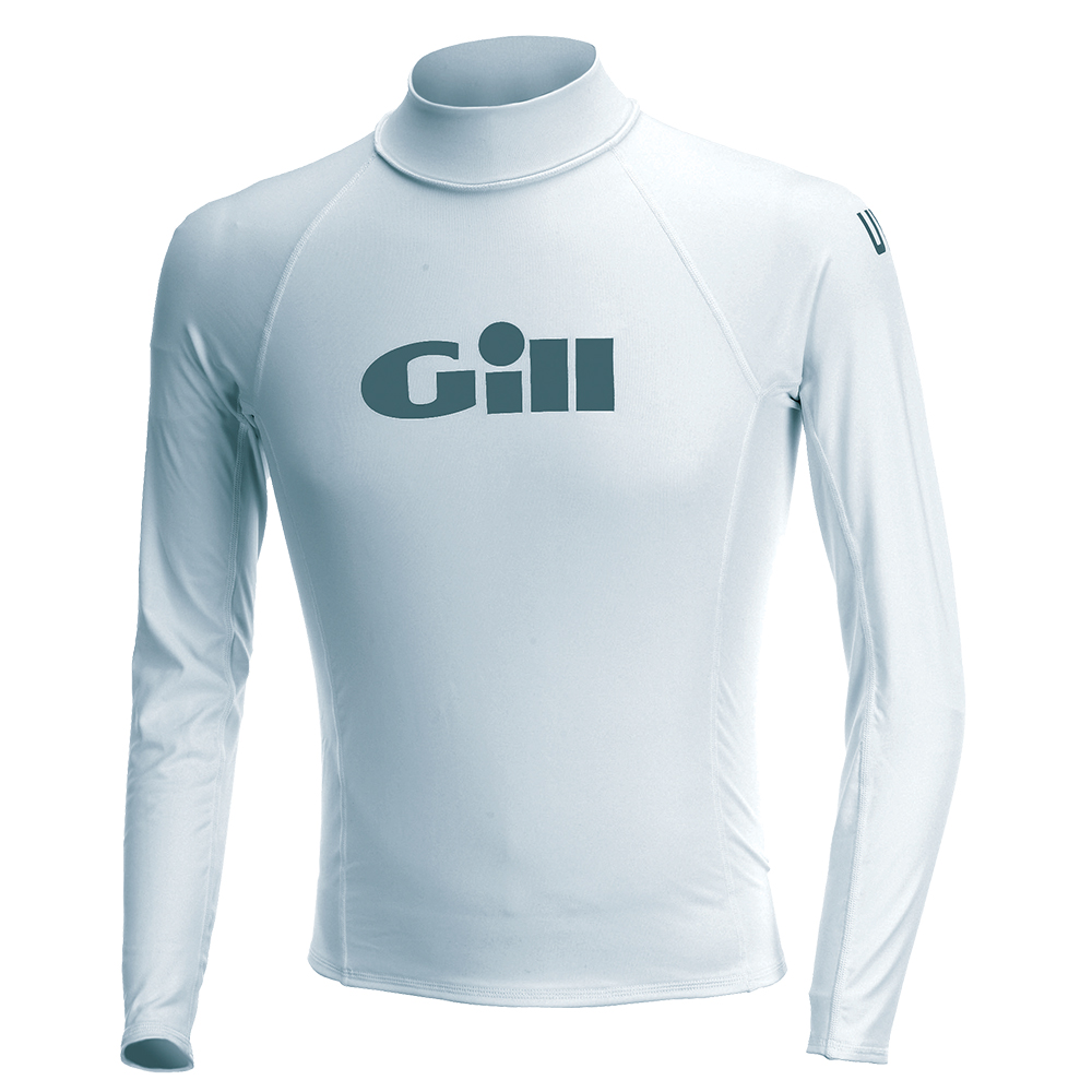 Junior Rash Vests Long Sleeve White