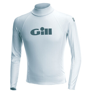 Junior Rash Vests Long Sleeve White