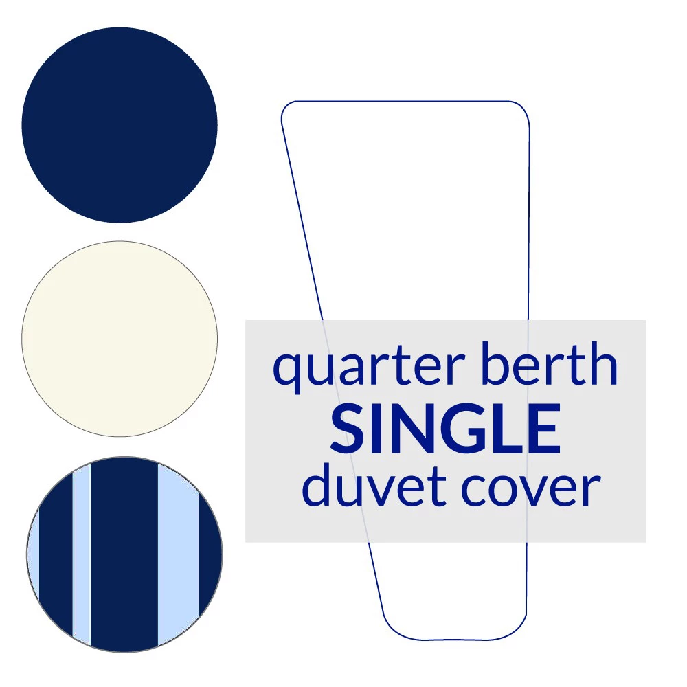 Ship Shape Bedding Quarter Berth Duvet Cover Single