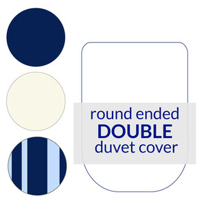 Round End Duvet Cover Double