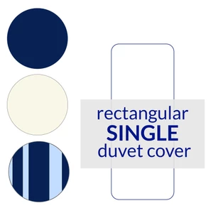 Ship Shape Bedding Rectangular Berth Duvet Cover Single 