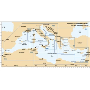 Imray M10 Western Mediterranean 