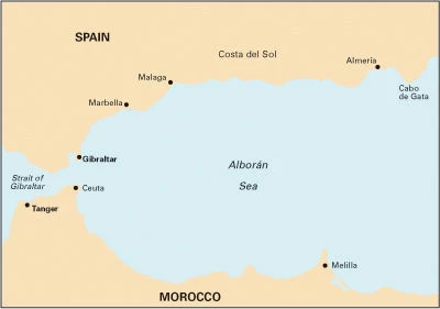 Imary Chart M11 Costa del Sol - Gibraltar to Cabo de Gata and Morocco