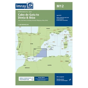 Imray M12 Costa Blanca (Cabo de Gata to Denia and Ibiza)