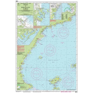 Imray Chart M13 Denia to Barcelona