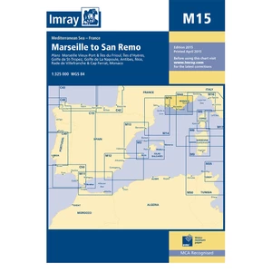 Imray M15 Marseille to San Remo