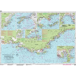 Imray M15 Marseille to San Remo
