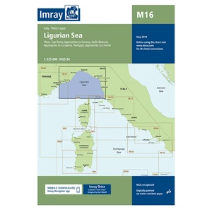 Imray M16 Ligurian Sea