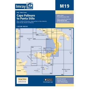 Imray M19 Capo Palinuro to Punto Stilo