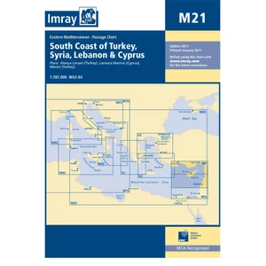 Imray M21 Turkey to Cyprus 