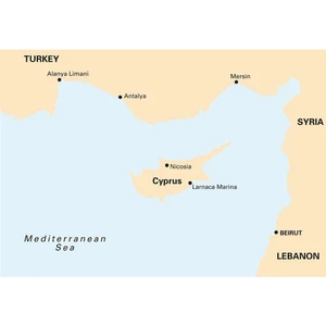 Imray M21 Turkey to Cyprus 