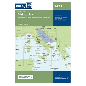 Imray M23 Adriatic Sea