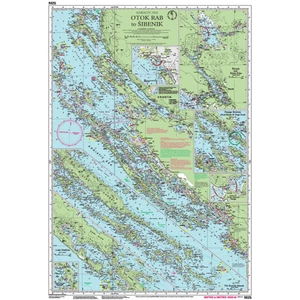Imray M25 Otok Rab to Sibenik