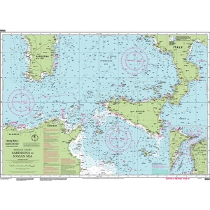 Imray M50 Sardegna to Ionian Sea
