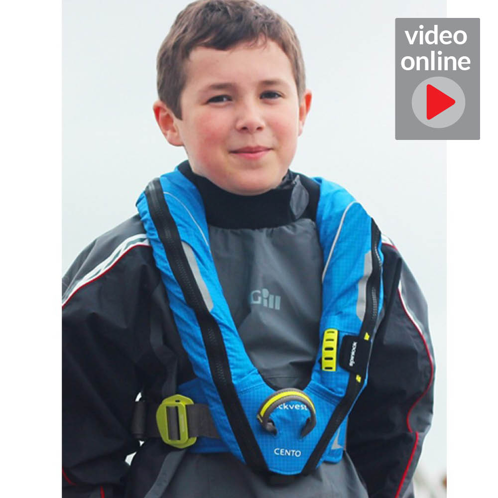 100N Deckvest Cento Junior Life Jacket