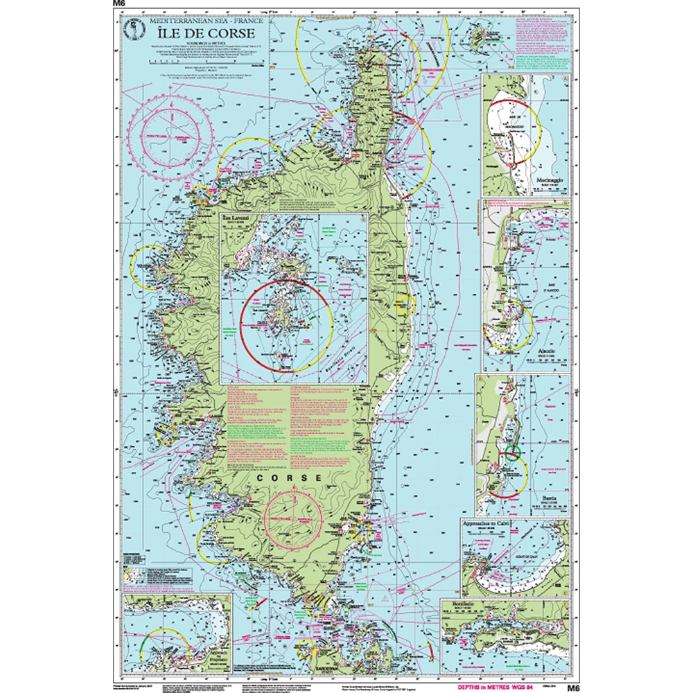  Chart M6 Ile de Corse