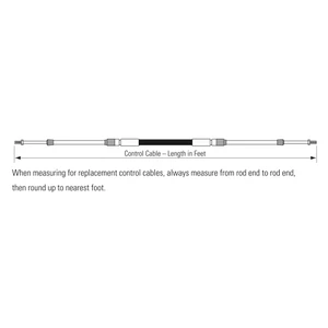 Dometic Morse 33C Red Jacket Cable 