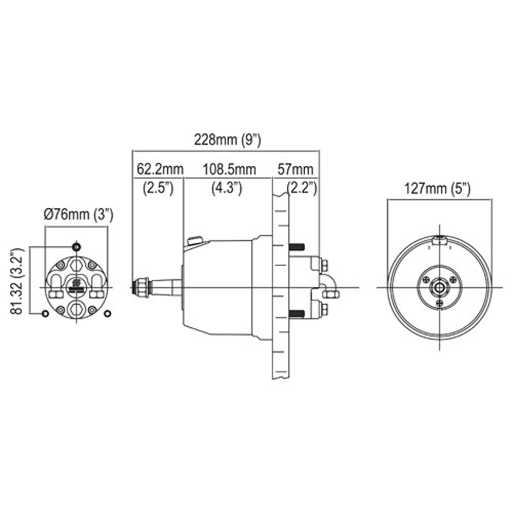 Hyco-OBF Hydraulic Boxed Steering System