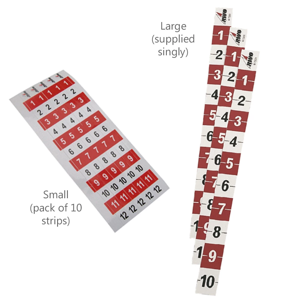 RWO Calibration Strip Stickers 