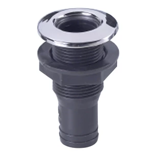 Force 4 Nylon Skin Fitting with Stainless Steel Cap 